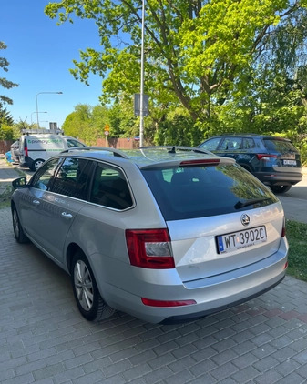 Skoda Octavia cena 41700 przebieg: 154000, rok produkcji 2014 z Warszawa małe 106